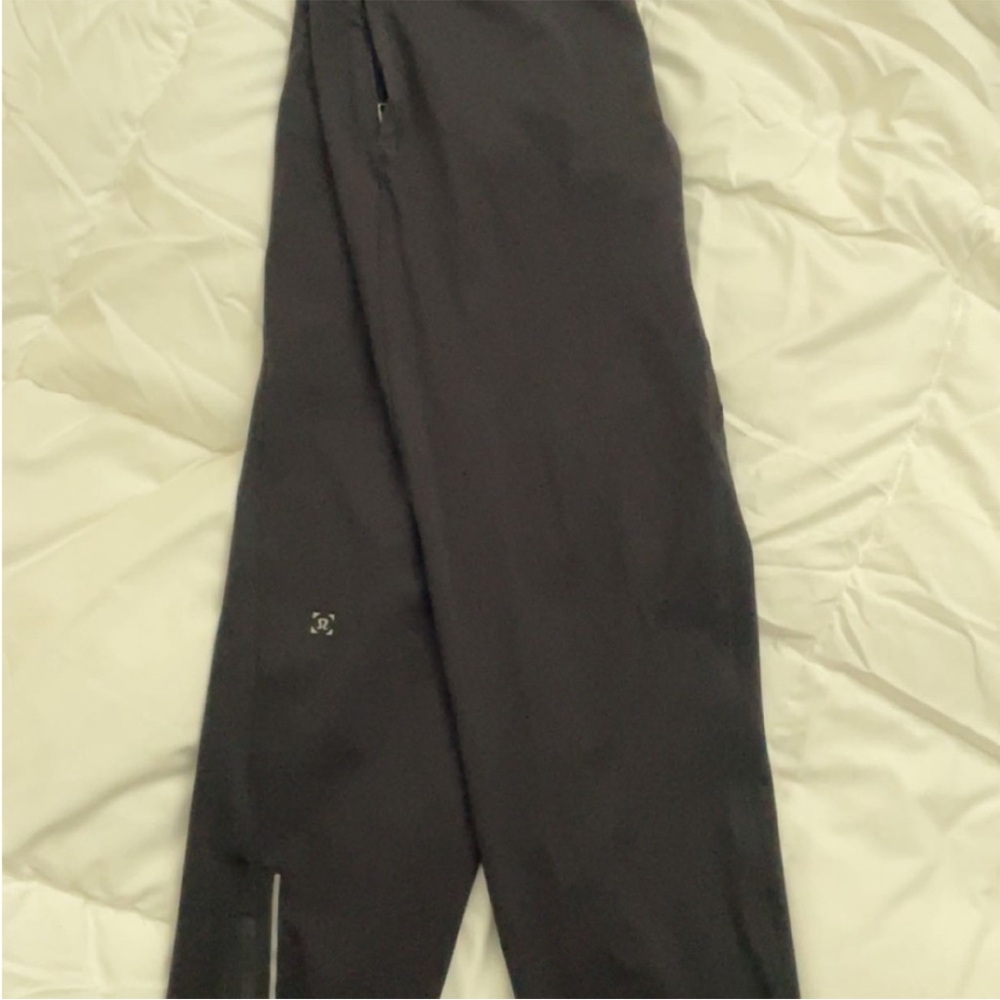 lululemon athletica Men's black/ dark grey athletic Pants/joggers
